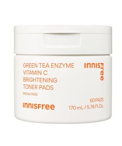 Green Tea Enzyme Vitamin C Brightening Toner Pads